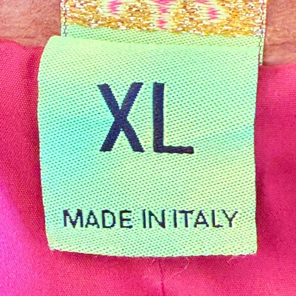 Save The Queen Suede Leather Italian Made‎ Jacket Women's Size Extra Large - Picture 7 of 9